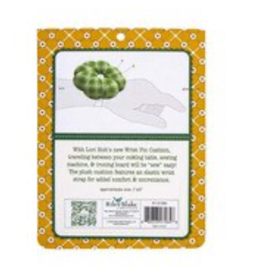 Lori Holt Bee Plaid Wrist Pin Cushion